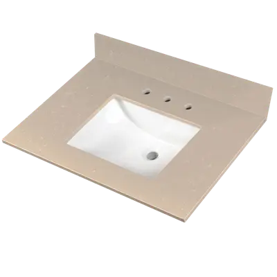 Cosmic Sand Vanity Top With Sink
